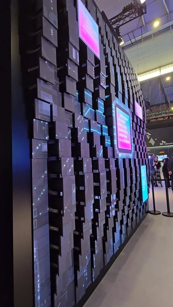 Кинетические LED экраны